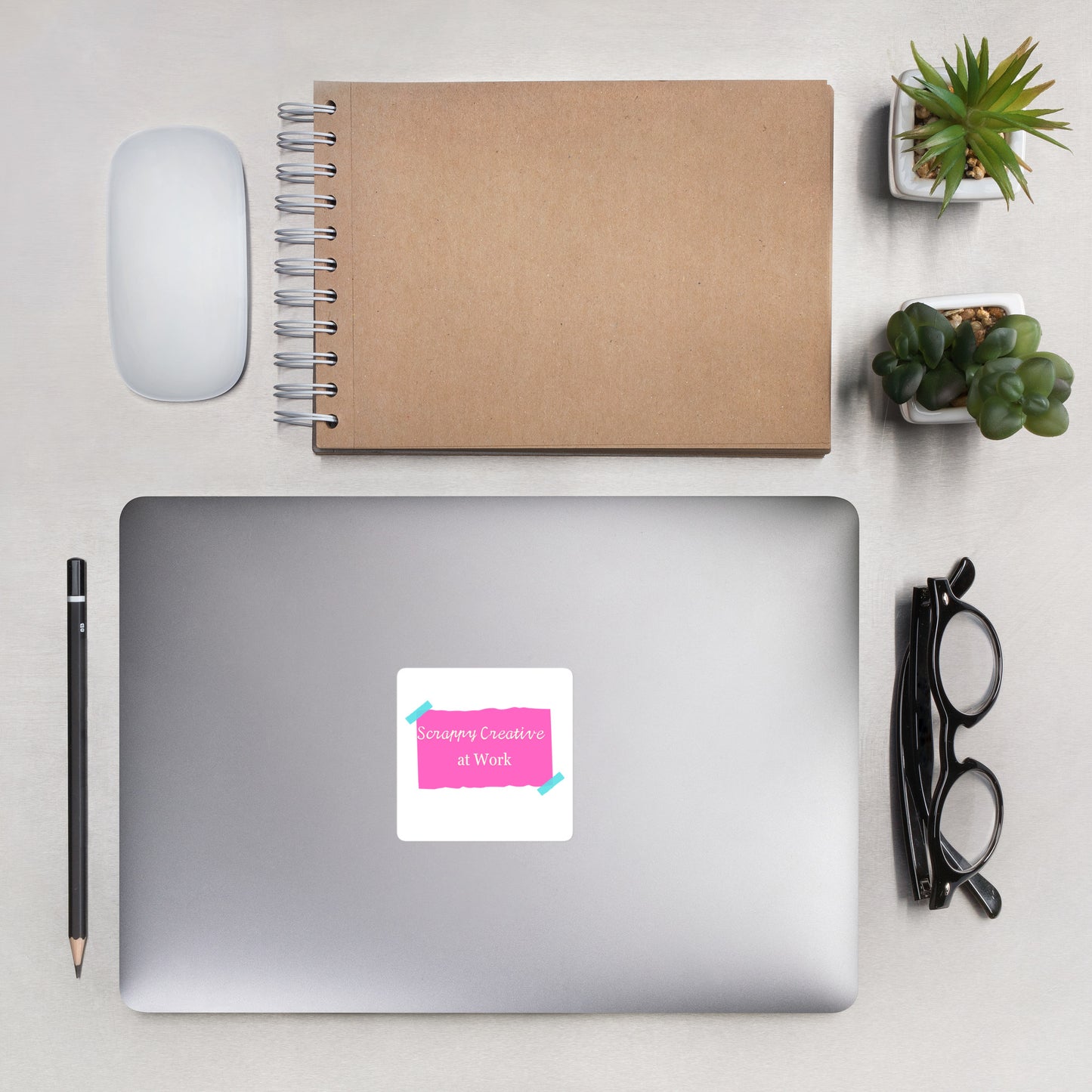 Sticker Inspiration: Scrappy Creative at Work