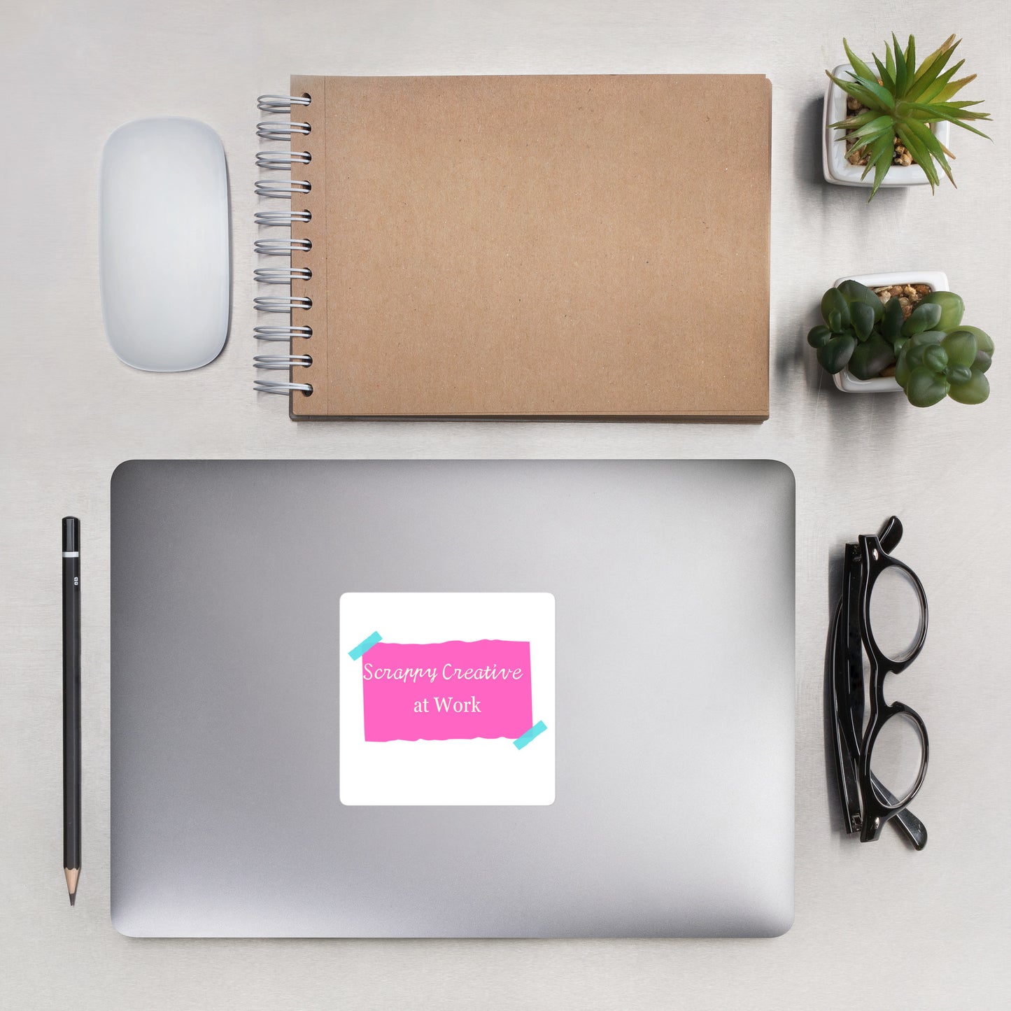 Sticker Inspiration: Scrappy Creative at Work