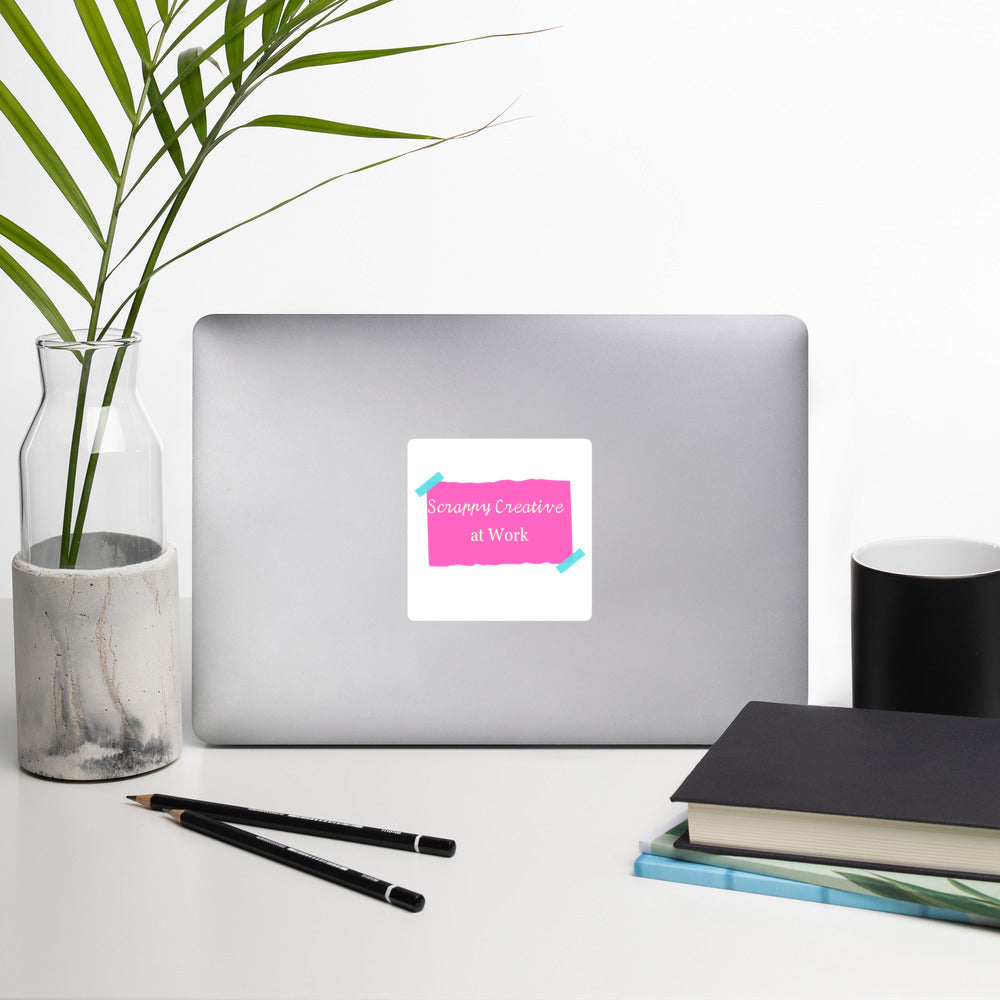 Sticker Inspiration: Scrappy Creative at Work
