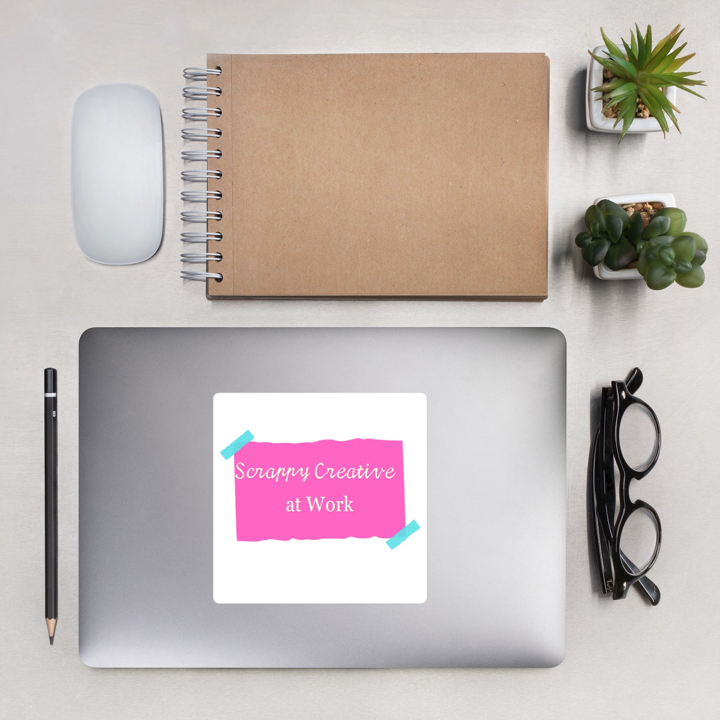 Sticker Inspiration: Scrappy Creative at Work