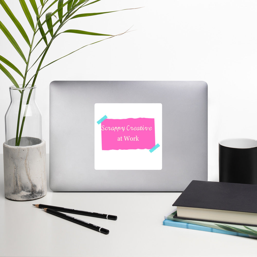 Sticker Inspiration: Scrappy Creative at Work