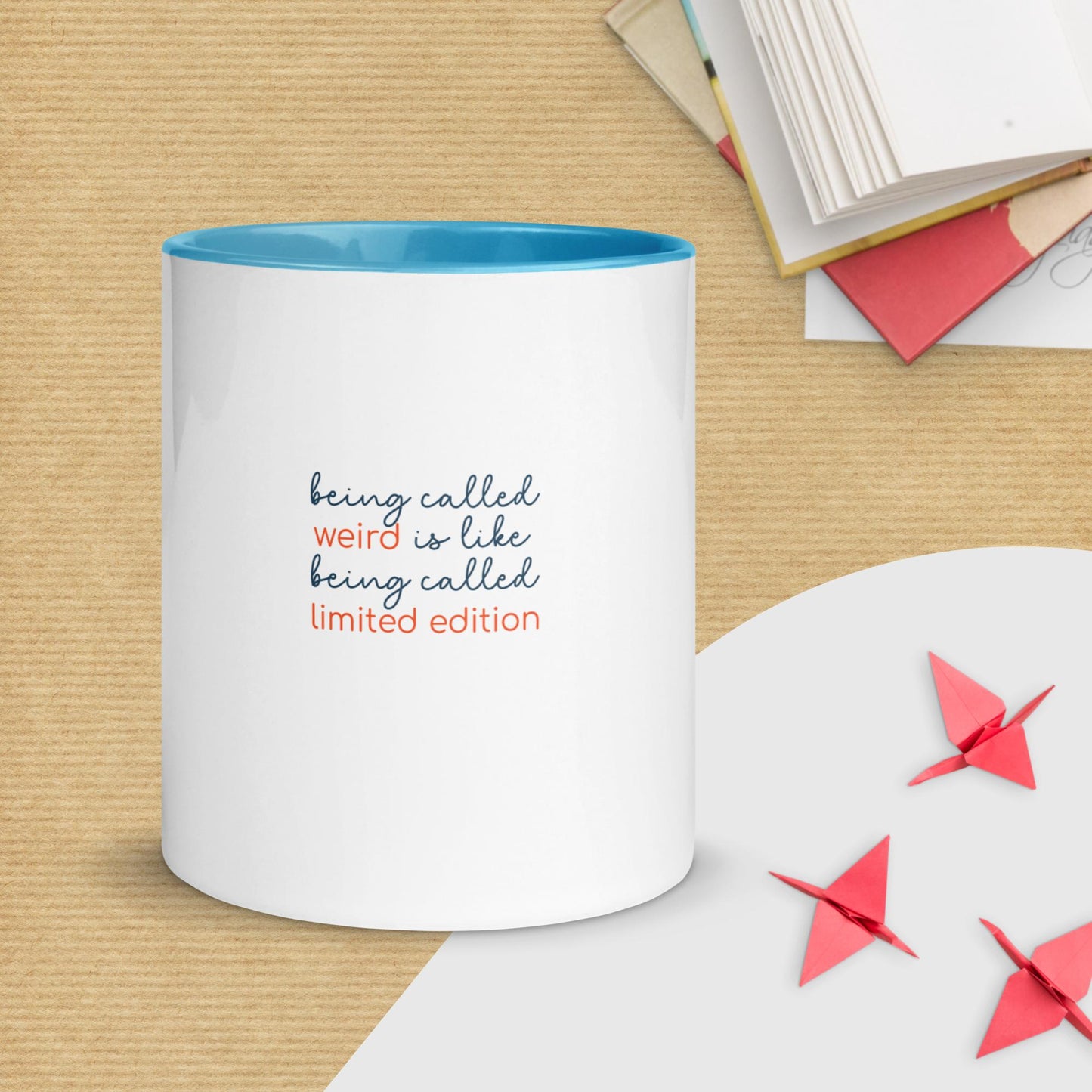 Embrace Your Unique Brew: Sip in Style with Our 'Being Weird' Limited Edition Coffee Mug