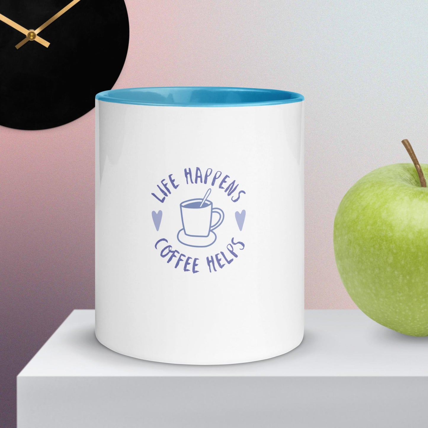 Life Happens Coffee Helps: A Mug for Your Daily Dose of Humor and Wisdom
