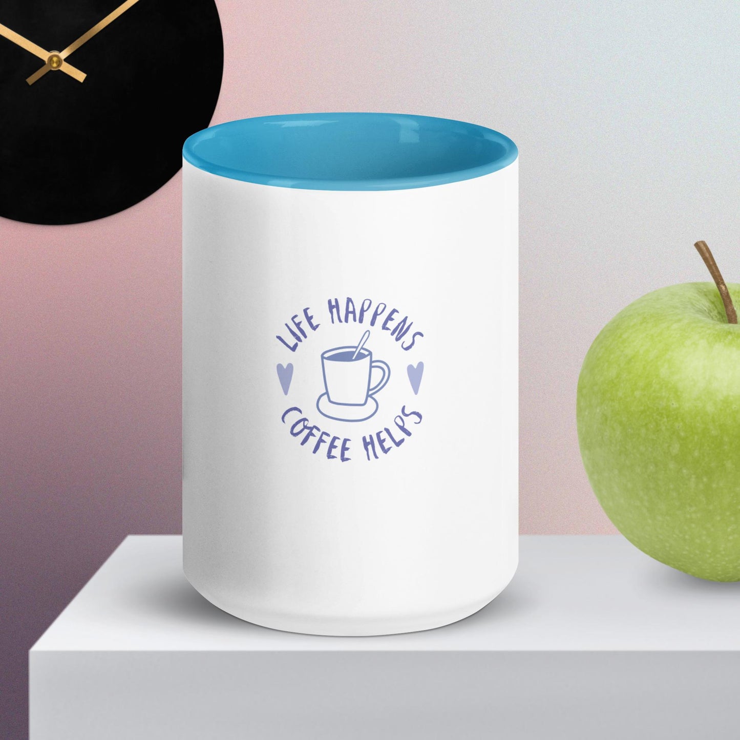 Life Happens Coffee Helps: A Mug for Your Daily Dose of Humor and Wisdom