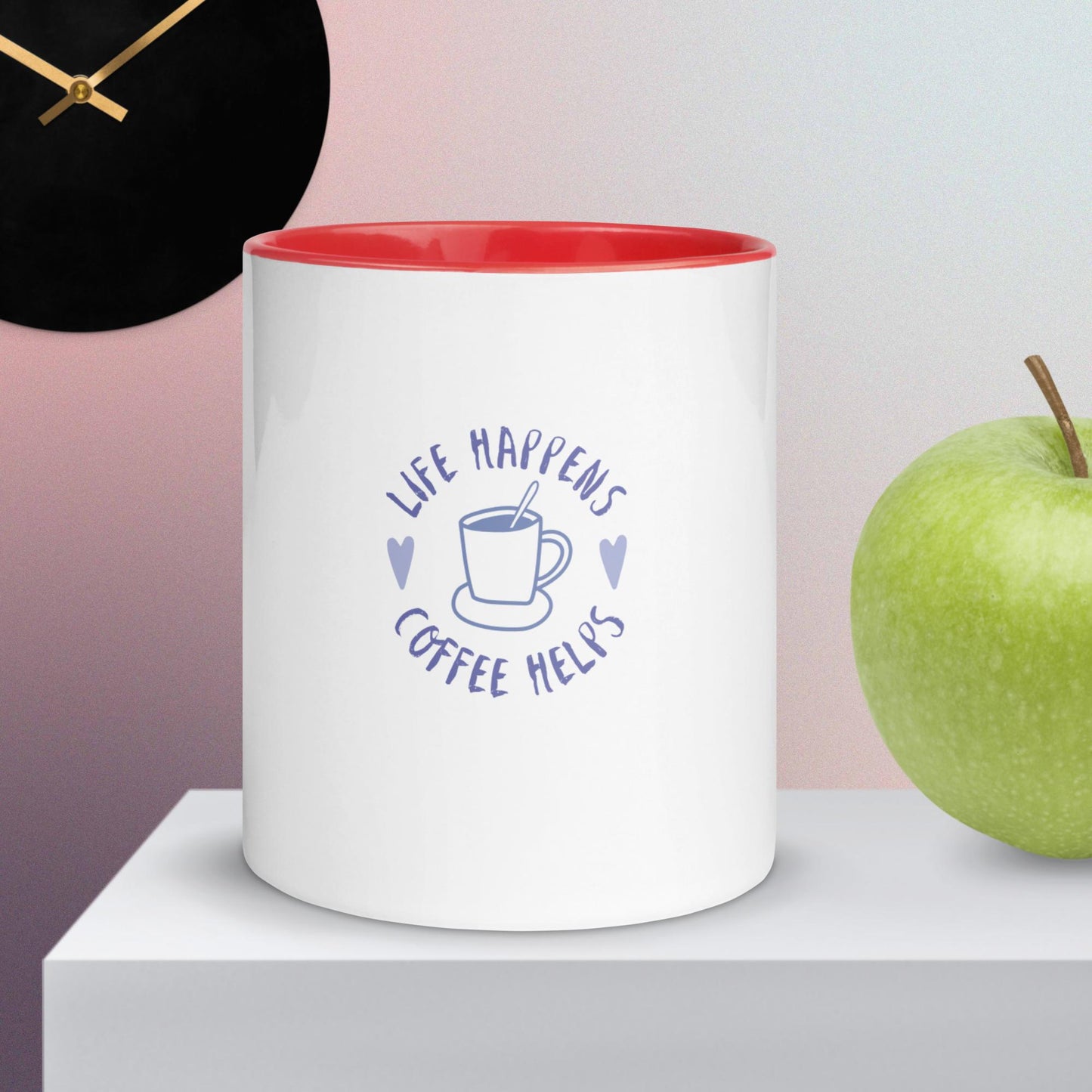 Life Happens Coffee Helps: A Mug for Your Daily Dose of Humor and Wisdom