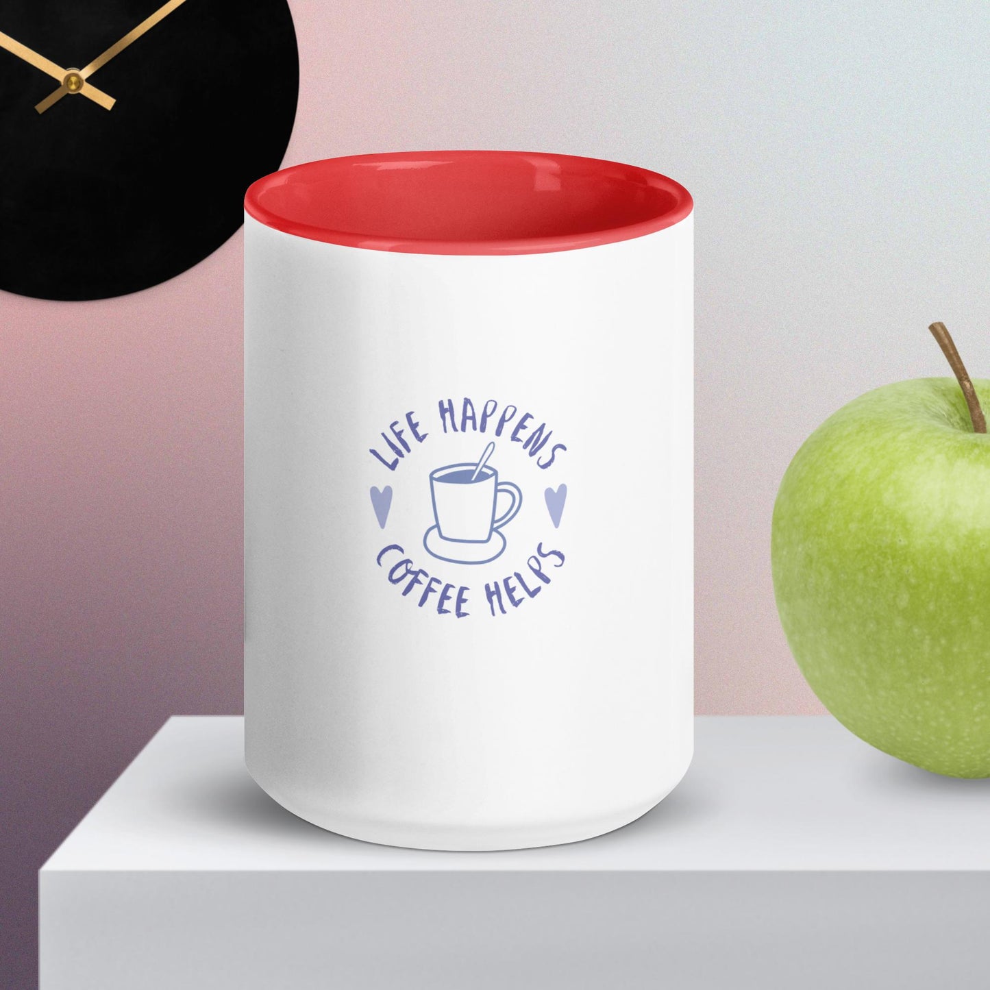Life Happens Coffee Helps: A Mug for Your Daily Dose of Humor and Wisdom