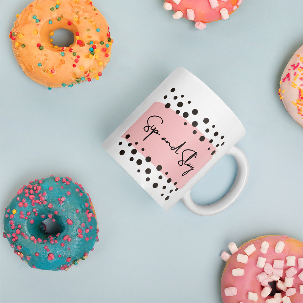 Sip & Slay: Your Daily Brew of Boss Vibes in a Mug