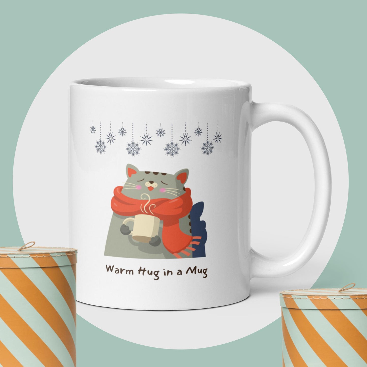 Cocoon of Comfort: 'Warm Hug in a Mug' Coffee Delight